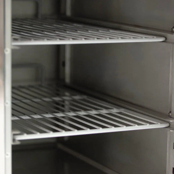 Two Door Pizza Refrigerator with Granite Top - 1045mm - Aquilo Refrigeration