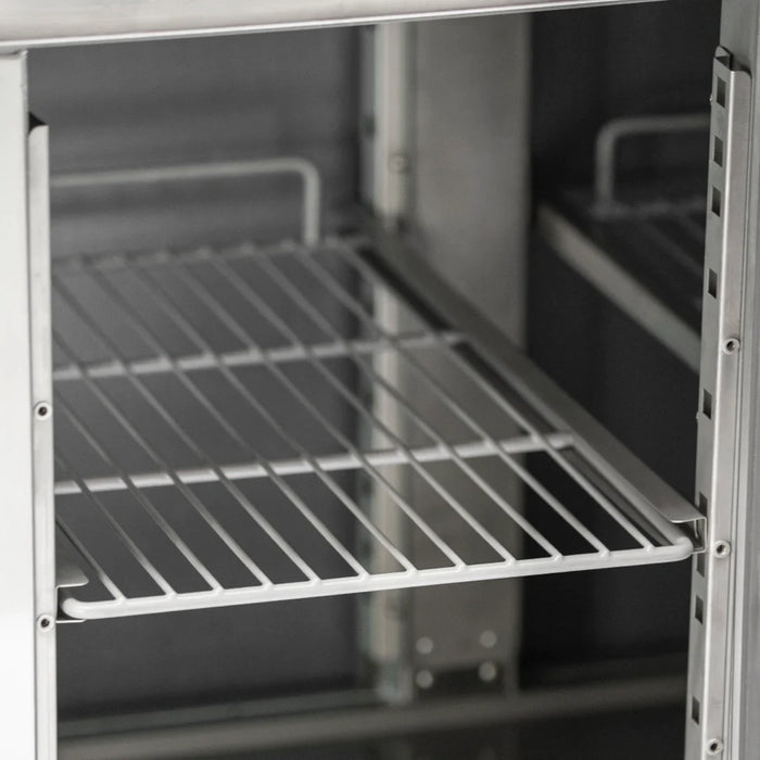 Three Door Pizza Refrigerator with Granite Top - 2025mm - Aquilo Refrigeration