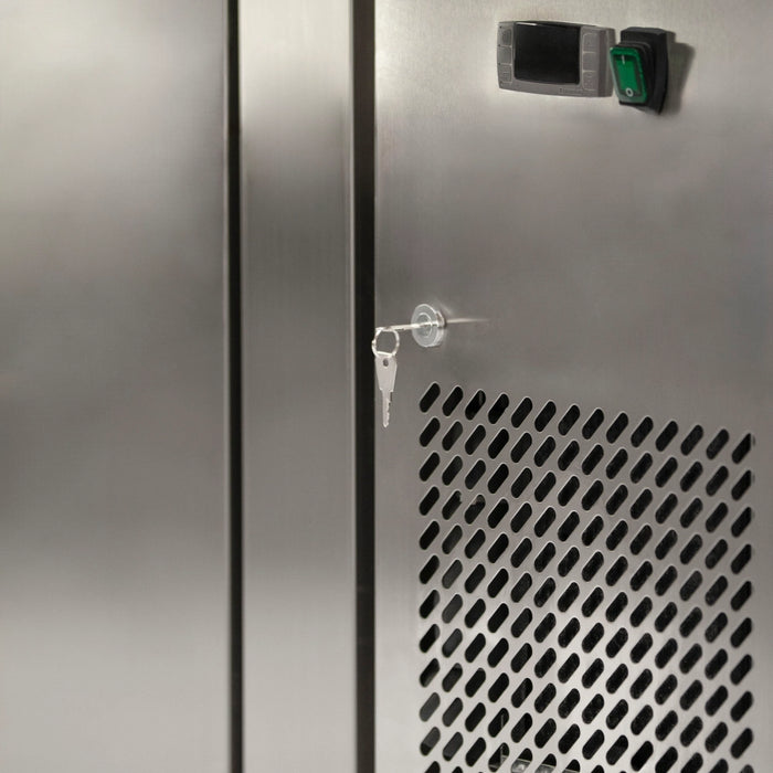 Three Door Counter Refrigerator with Drawer Bank - 1795mm - Aquilo Refrigeration