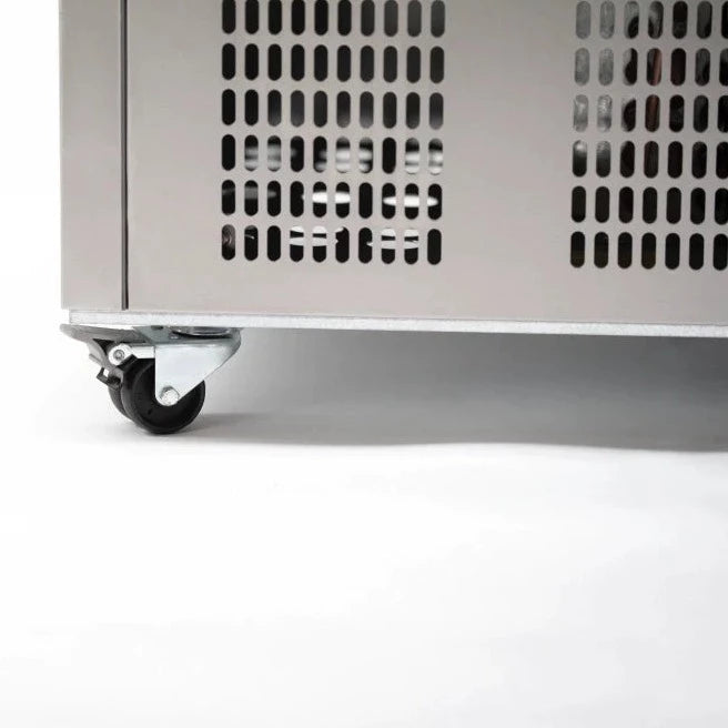 Three Door Counter Refrigerator with Raised Pan Holders - 1795mm - Aquilo Refrigeration