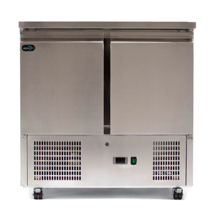 Two Door Counter Refrigerator - 900mm - Aquilo Refrigeration