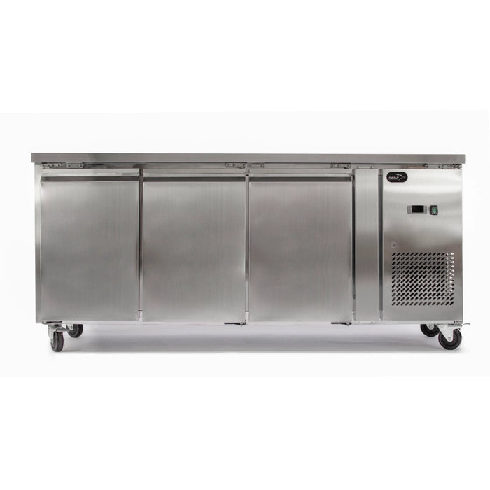 Three Door Pass Through Counter Refrigerator - 1795mm - Aquilo Refrigeration