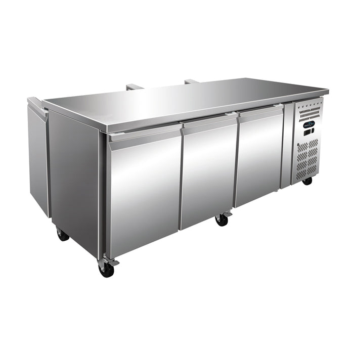 Three Door Pass Through Counter Refrigerator - 1795mm - Aquilo Refrigeration