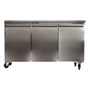 Three Door Counter Refrigerator - 1365mm - Aquilo Refrigeration
