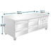 Two Section Counter Refrigerator with Drawers - 1360mm - Aquilo Refrigeration